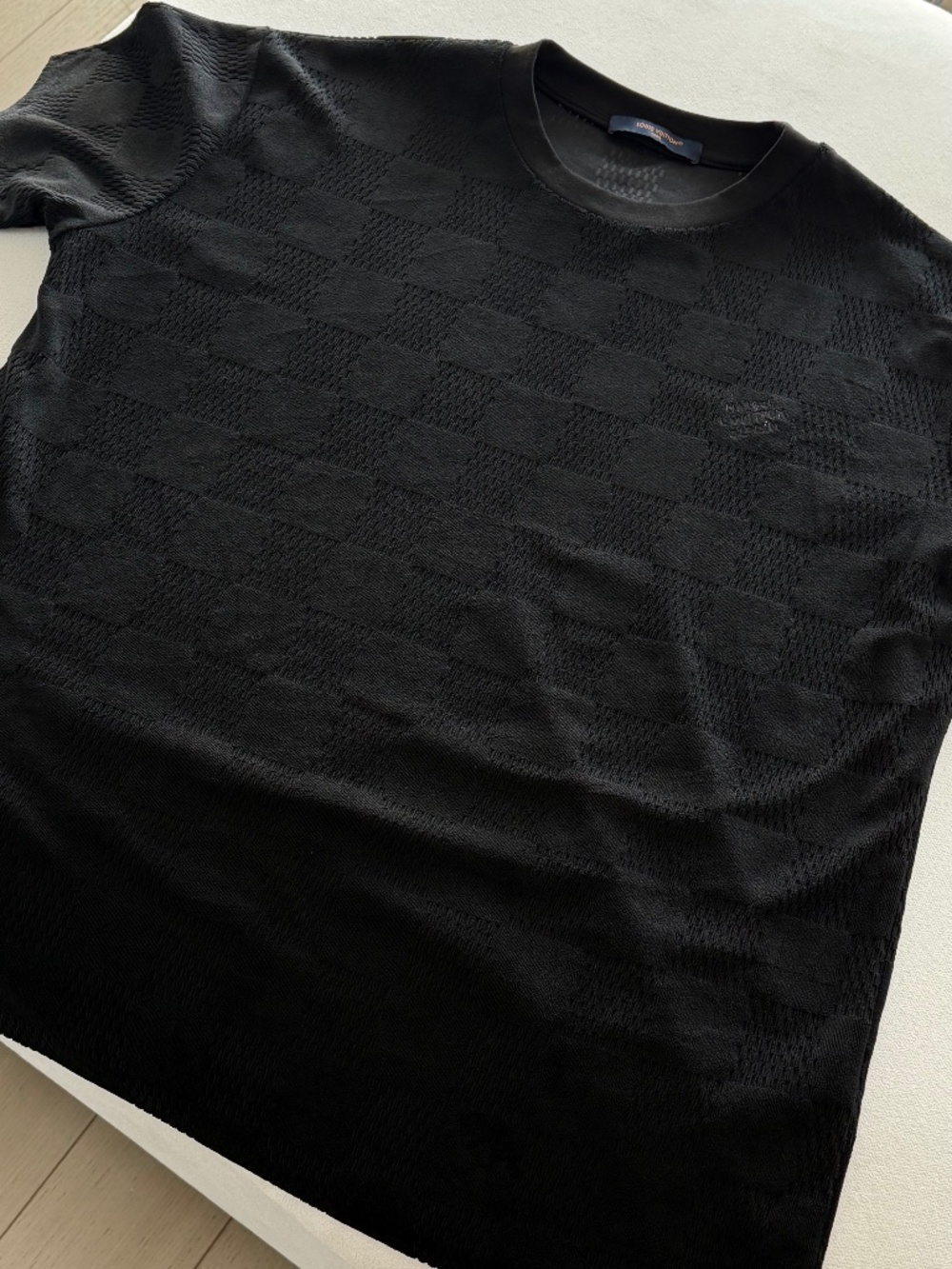 Louis Vuitton Damier French Terry Cotton T-shirt